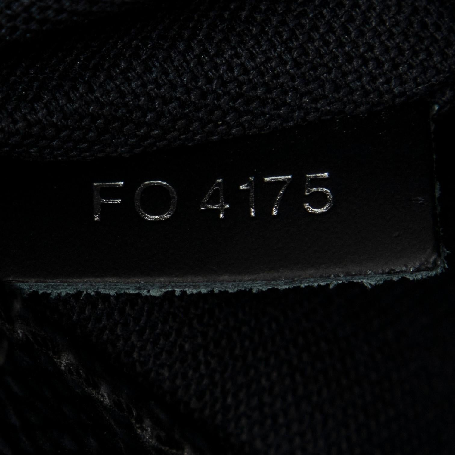 Louis Vuitton Daniel Black & Gray Damier Graphite Coated Canvas Shoulder Bag ABC