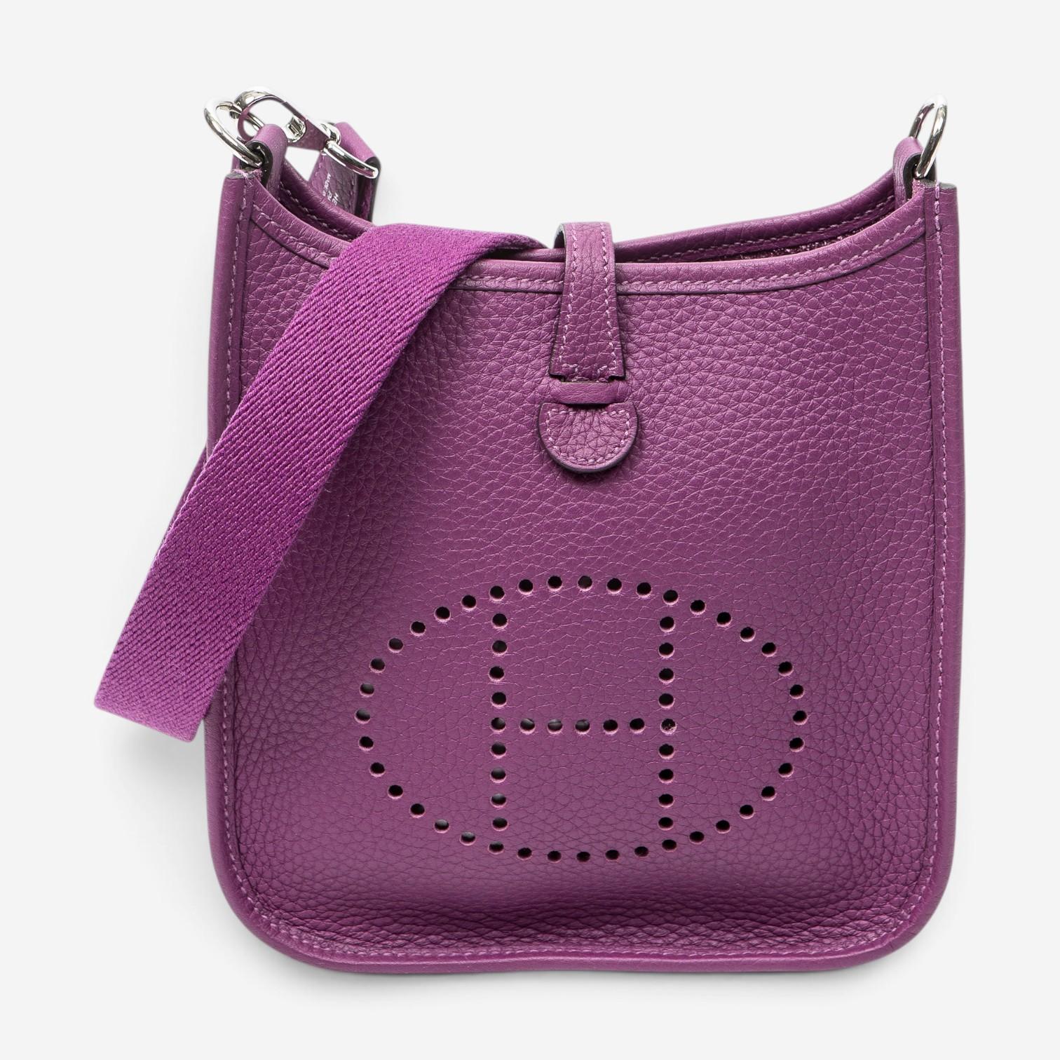 Hermès Anemone Calf Leather Evelyne Bag ABC7224