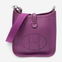 Hermès Anemone Calf Leather Evelyne Bag ABC7224