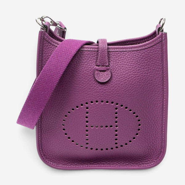 Hermès Anemone Calf Leather Evelyne Bag ABC7224