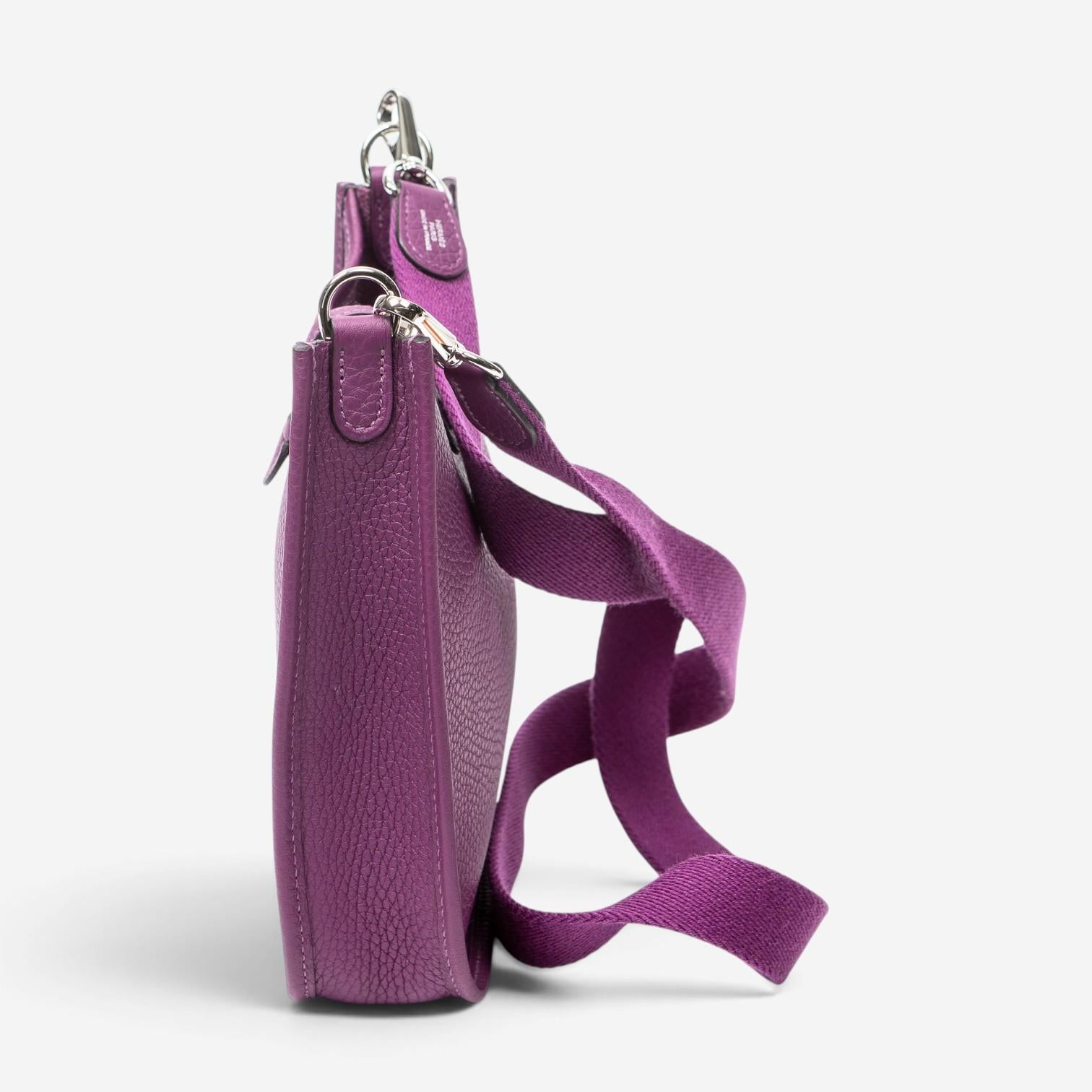 Hermès Anemone Calf Leather Evelyne Bag ABC7224