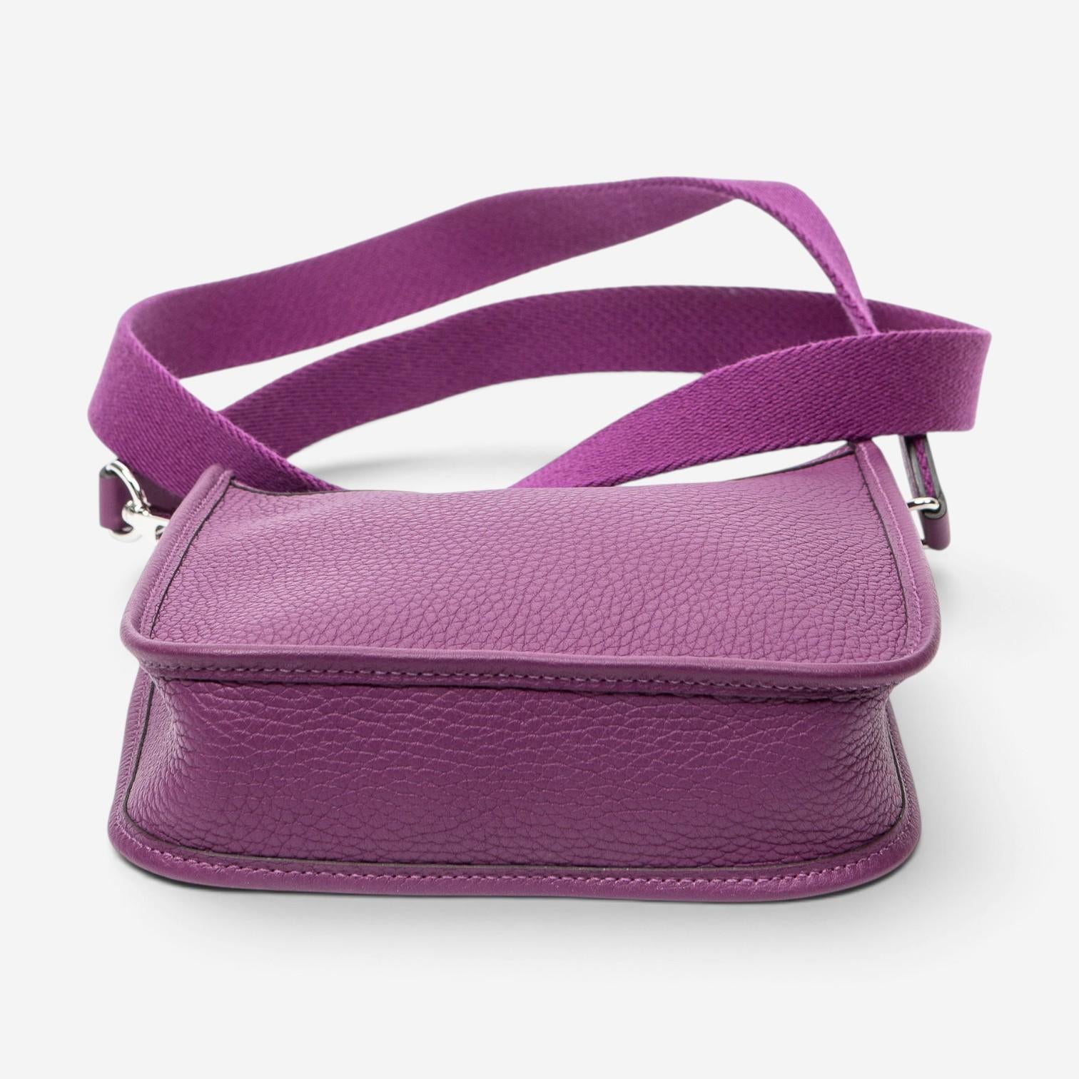 Hermès Anemone Calf Leather Evelyne Bag ABC7224