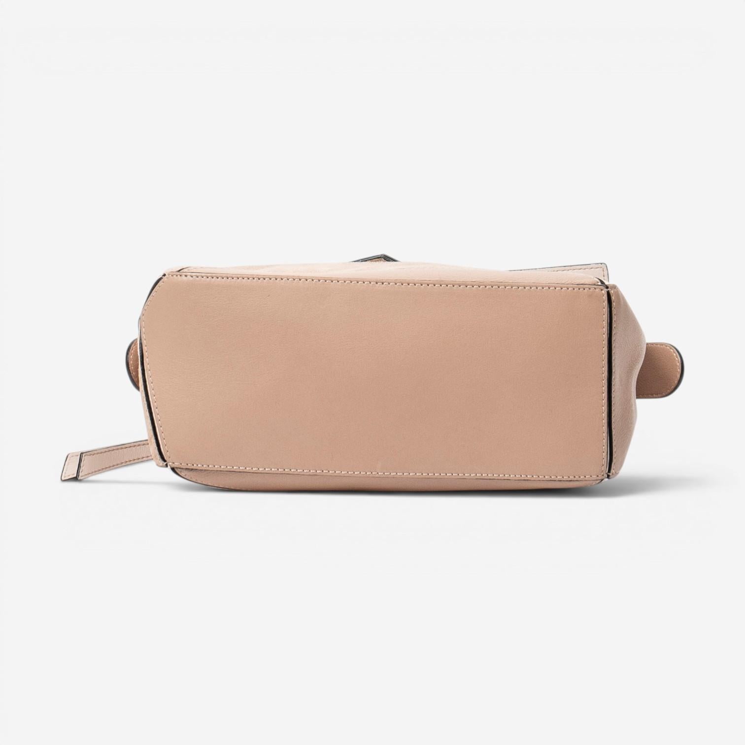 Loewe Puzzle Small Beige Calfskin Leather Crossbody Bag ABC7253