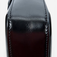 Celine Claude Black Smooth Calfskin Leather Shoulder Bag ABC8336