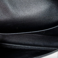Celine Claude Black Smooth Calfskin Leather Shoulder Bag ABC8336