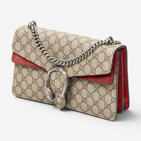 Gucci Dionysus Small Beige Supreme Coated Canvas Chain Crossbody Bag ABC8985