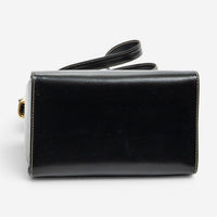 Loewe Velazquez Bucket Brown/Black Calfskin Leather Shoulder Bag ABC9555
