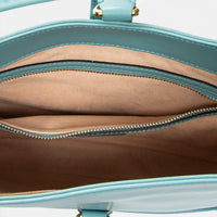 Gucci Jackie 1961 Small Light Blue Calfskin Leather Shoulder Bag ABD0110