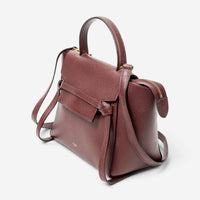 Celine Burgundy Calf Leather Micro Belt Bag ABD0577