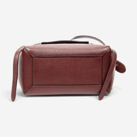 Celine Burgundy Calf Leather Micro Belt Bag ABD0577
