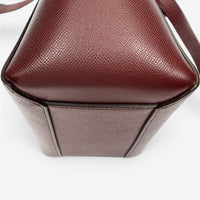 Celine Burgundy Calf Leather Micro Belt Bag ABD0577