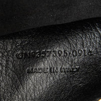 Yves Saint Laurent Black Calf Leather Monogram Cabas ABD0749