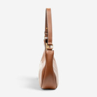 Celine Ava Brown Calf Leather Hobo Bag ABD2978