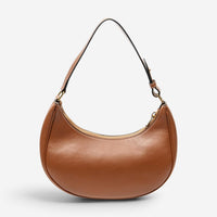 Celine Ava Brown Calf Leather Hobo Bag ABD2978