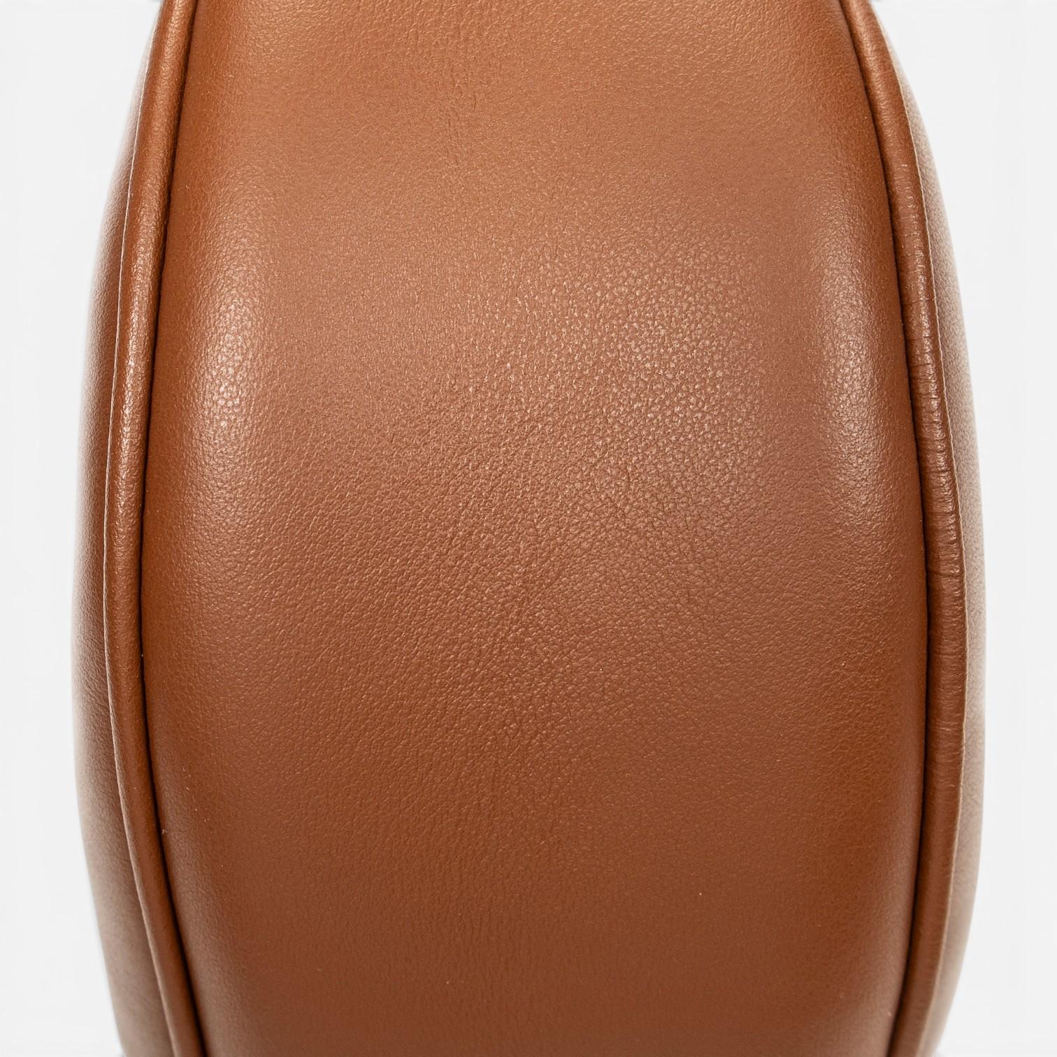 Celine Ava Brown Calf Leather Hobo Bag ABD2978