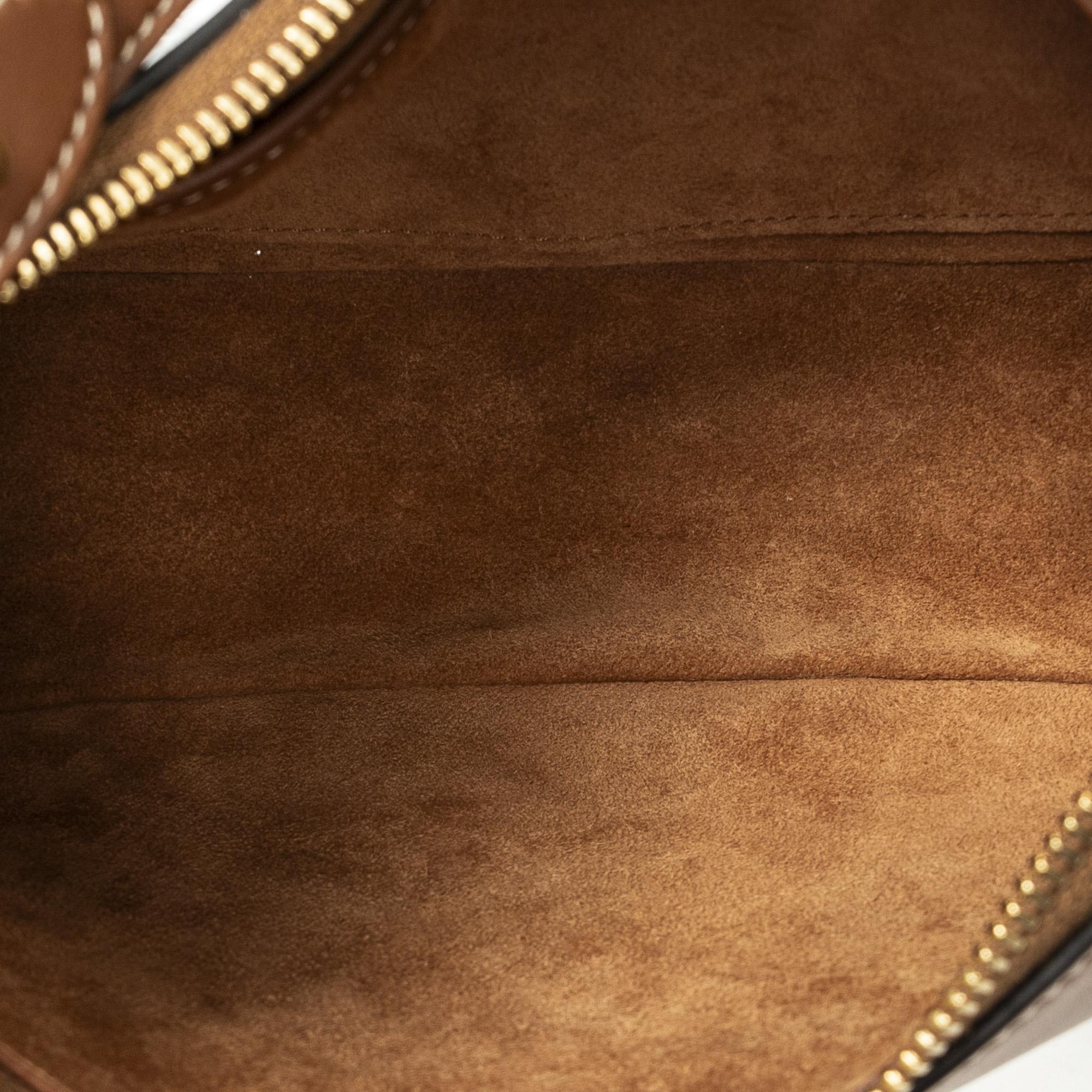 Celine Ava Brown Calf Leather Hobo Bag ABD2978