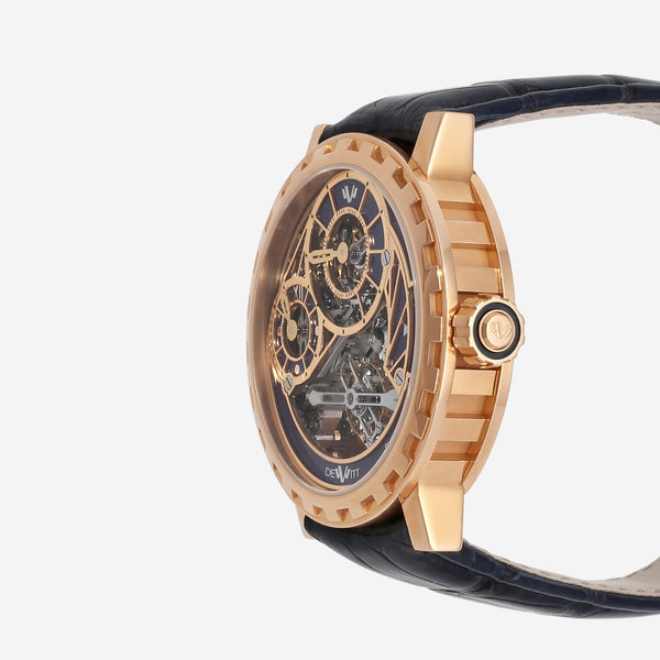DeWitt Academia Grand Tourbillon 18K Rose Gold Manual Wind Men's Watch AC.GT.003