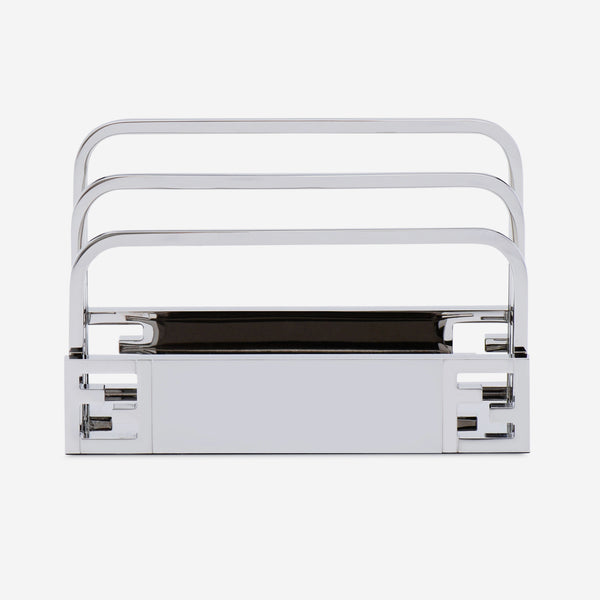 Fendi Polished Silver Metal Paper Rack Accptb16Dse00001 - THE SOLIST