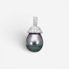 Assael Angela Cummings Platinum & 18K Yellow Gold Pearl & Diamond Pendant ACP000
