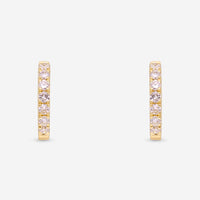 Ina Mar 18K Yellow Gold Diamond 0.30ct.twd. Huggie Earrings AER-16273-Y