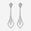 Tresorra 18K White Gold, Diamond 3.60 ct.tw. Drop Earrings AER-17488