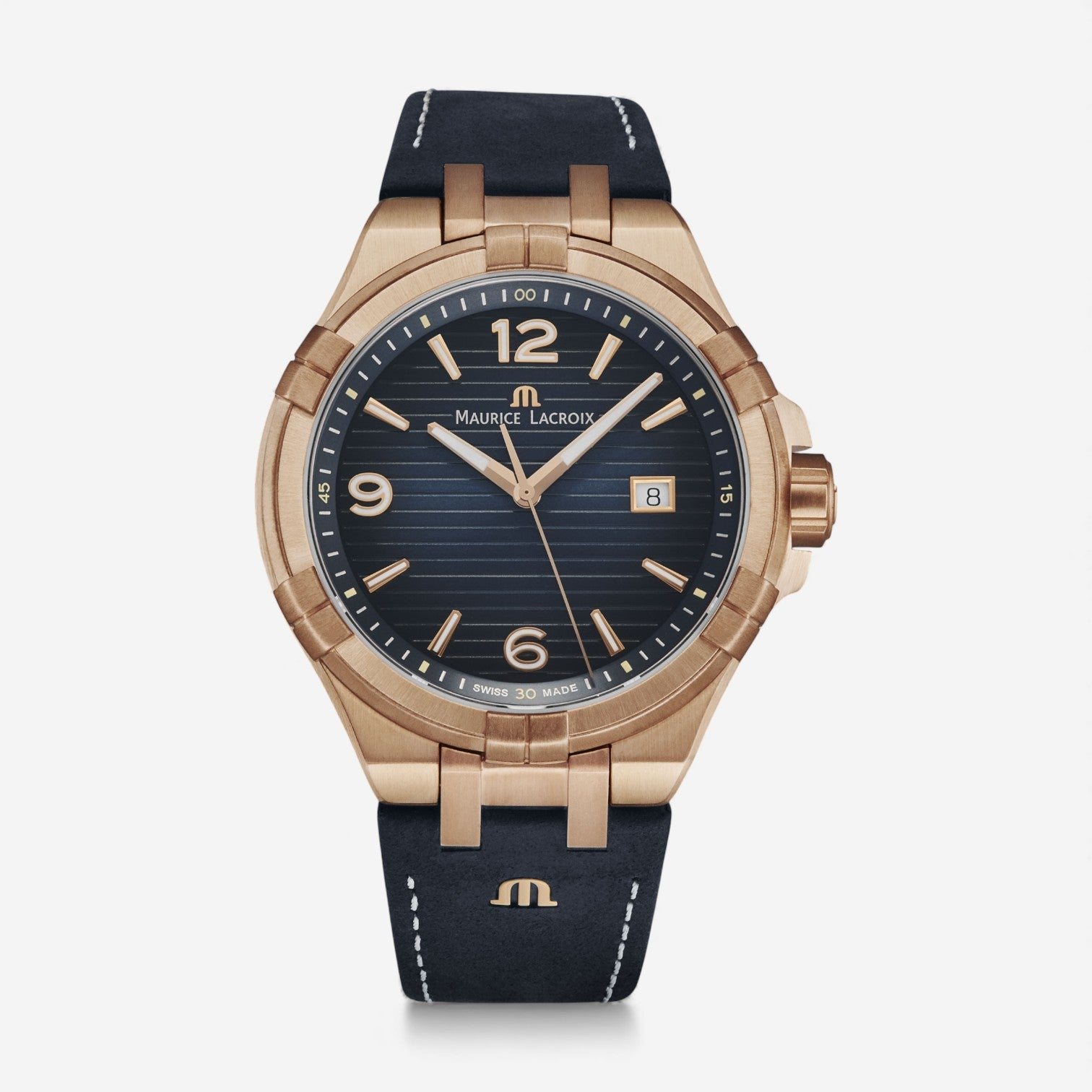 Maurice Lacroix Aikon Bronze Limited Edition Quartz Men's Watch AI1028-BRZ01-420-1