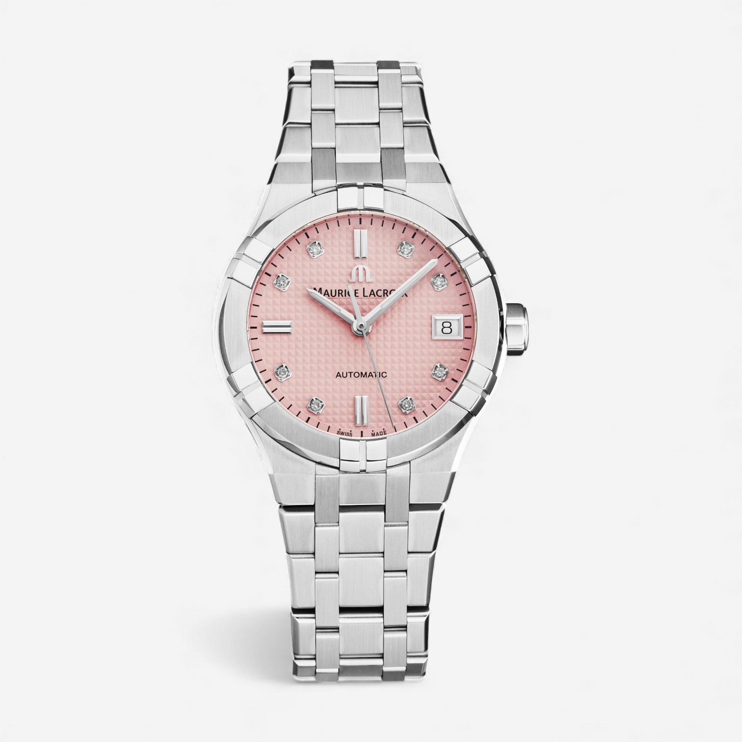 Maurice Lacroix Vibrant Pink and White Watch New Release: Maurice Lacroix Aikon Automatic Limited Summer  main image 2