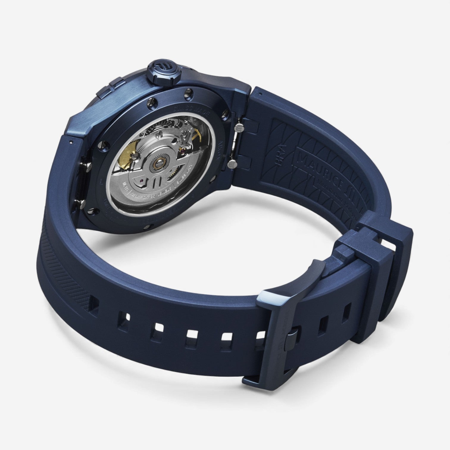 Maurice Lacroix Aikon Blue PVD Stainless Steel Limited Edition Automatic Men's Watch AI6007-PVC00-430-4