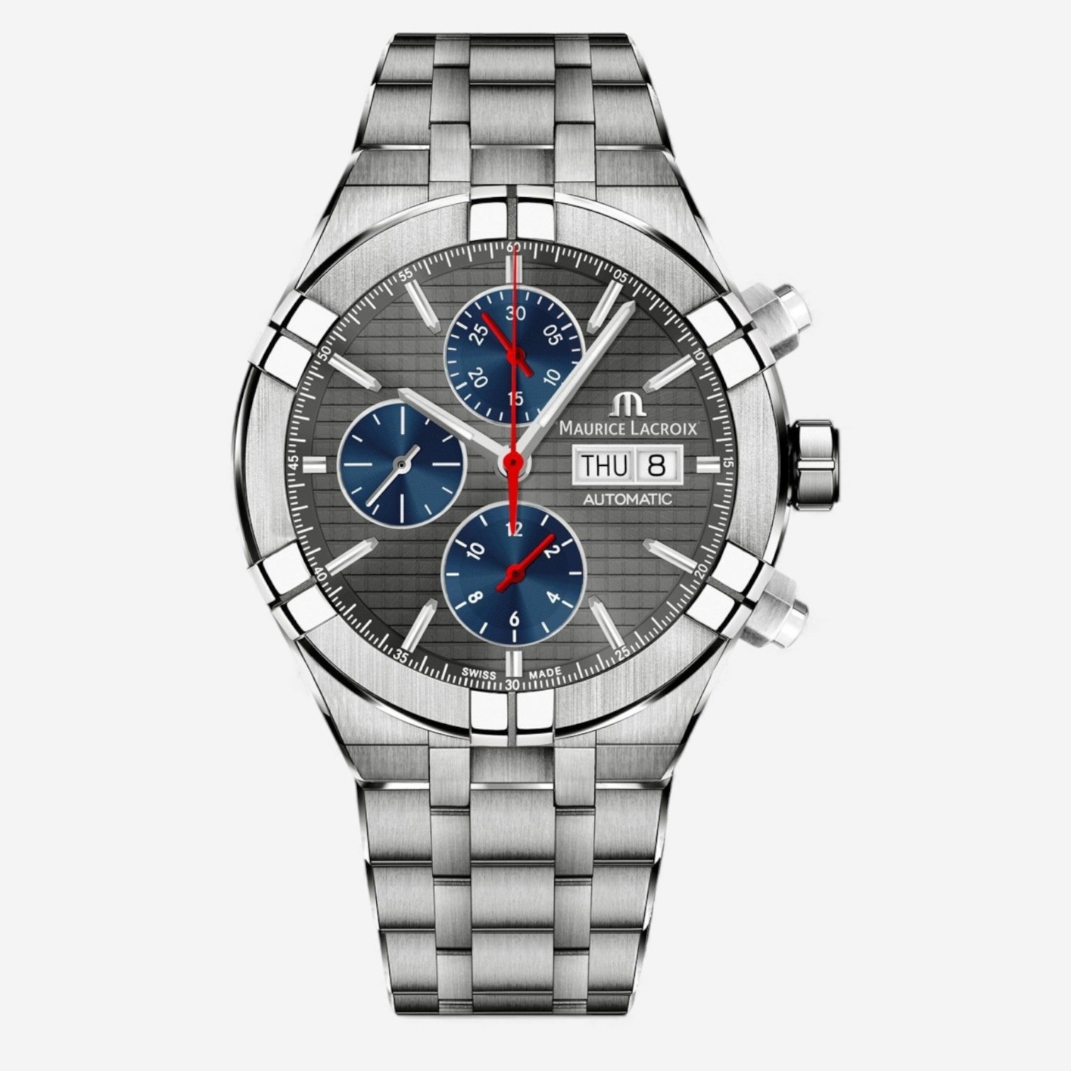 Maurice Lacroix Aikon Chronograph Titanium Automatic Men's Watch AI6038-TT03F-331-A