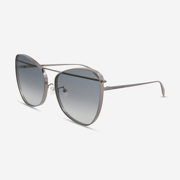 Alexander Mcqueen Butterfly Metal 63 mm Ladies Sunglasses AM0228S-30008046001 - THE SOLIST