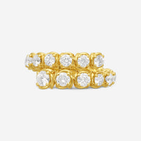 Ina Mar 18K Yellow Gold 2.02 ctw. Round Diamond Wrap Ring Sz. 6 ARR20051BS-YQJ065