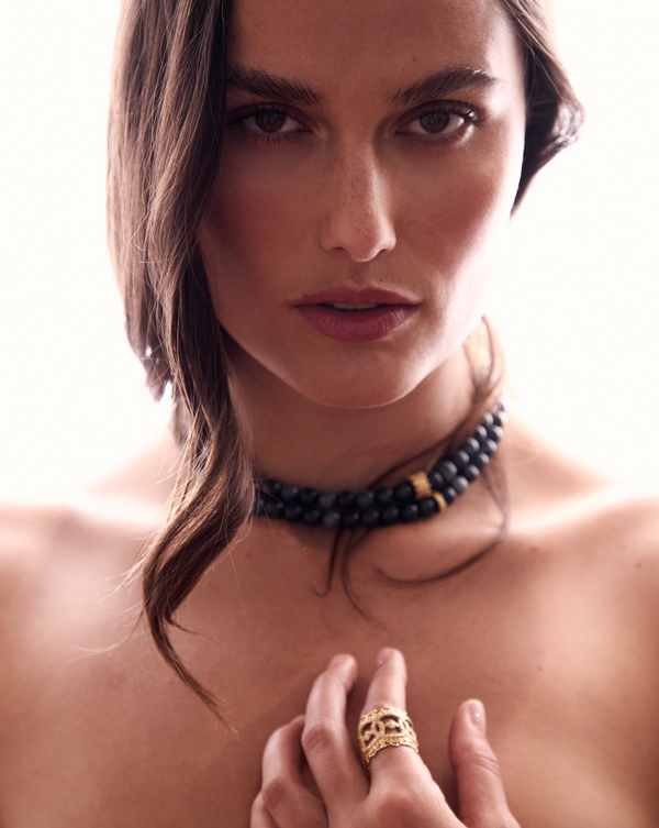 Armenta Old World 18K Yellow Gold & Blackened Sterling Silver Necklace 17882