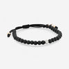 Alberto Milani 18K White Gold Diamond & Onyx Cord Bracelet B0082E