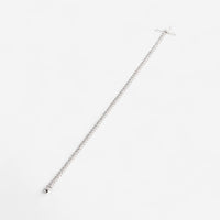 Crivelli 18K White Gold Diamond Alternating Line Tennis Bracelet B0319E-7 - THE SOLIST