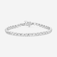 Ina Mar 14K White Gold 4-Prong 3.00ct Tennis Bracelet B1053C-FW-300F - THE SOLIST