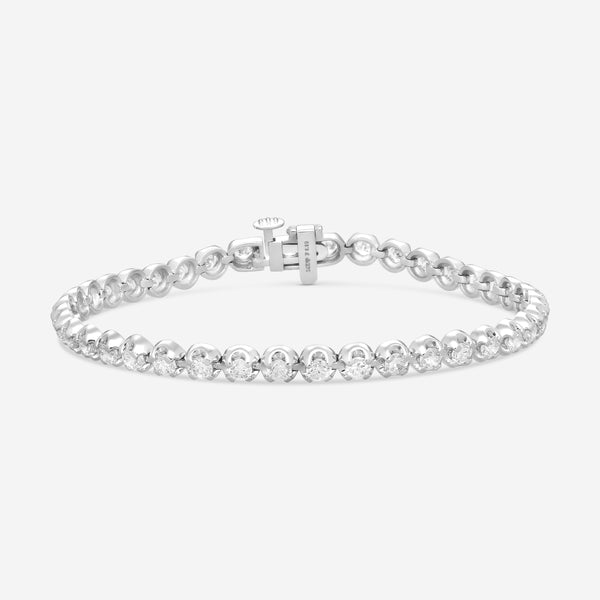 Ina Mar 14K White Gold 4-Prong 3.00ct Tennis Bracelet B1053C-FW-300F - THE SOLIST