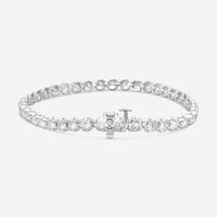 Ina Mar 14K White Gold 4-Prong 3.00ct Tennis Bracelet B1053C-FW-300F - THE SOLIST