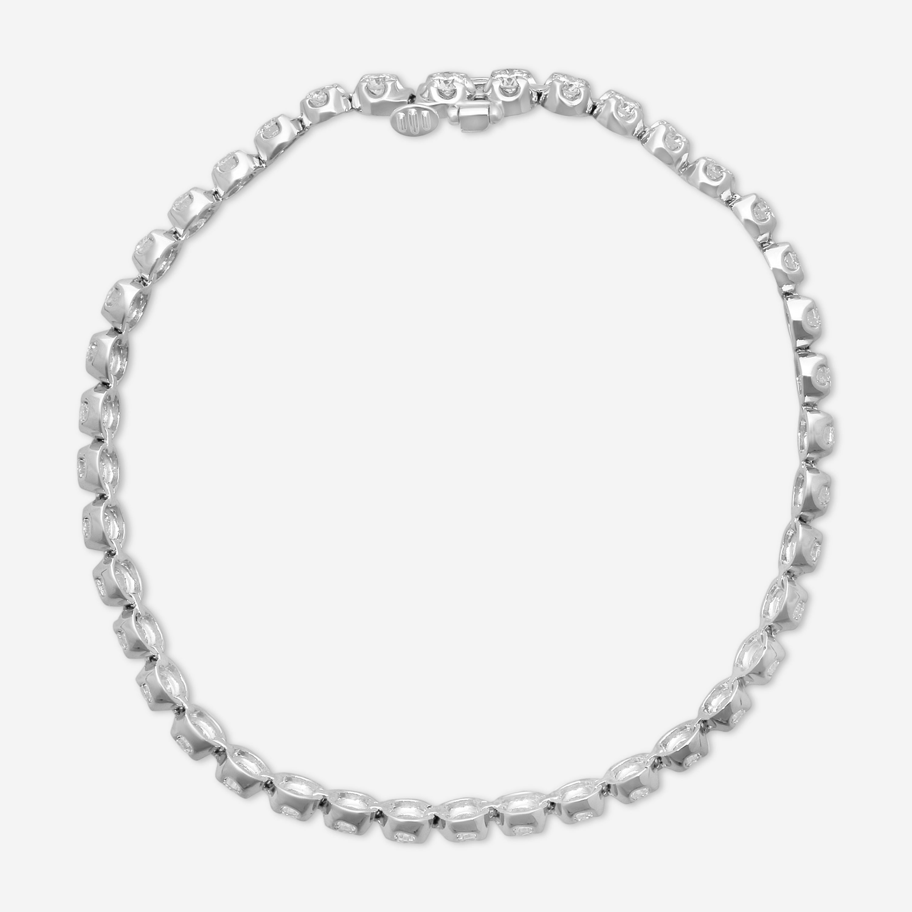 Ina Mar 14K White Gold 4-Prong 3.00ct Tennis Bracelet B1053C-FW-300T(GH-SI) - THE SOLIST