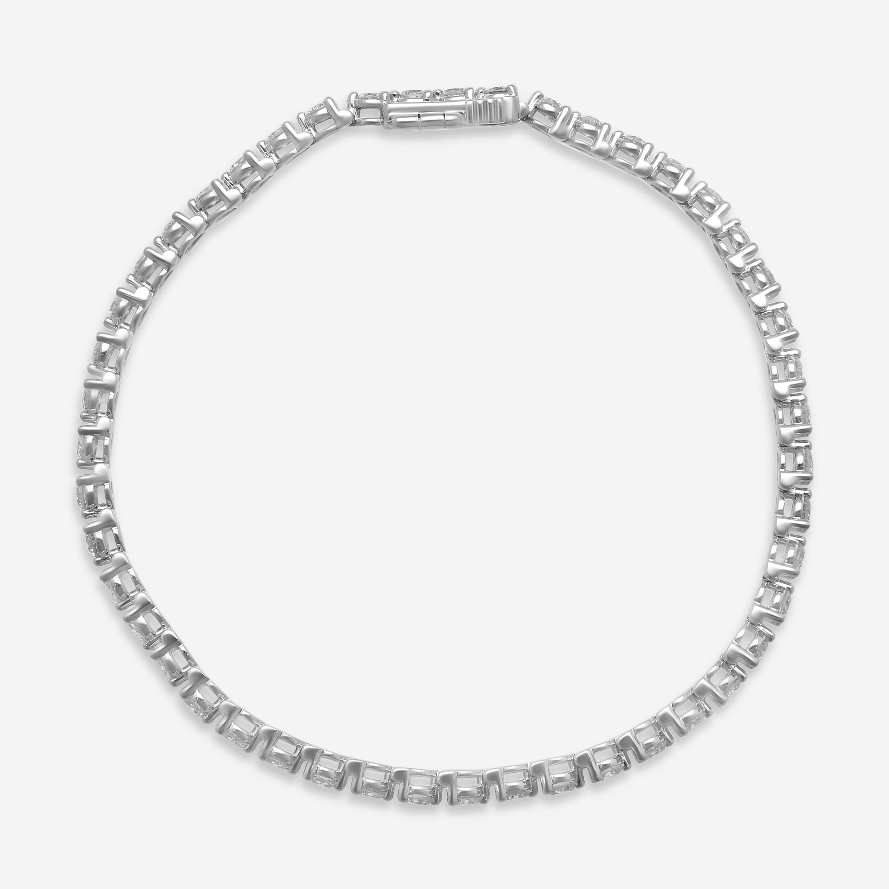 Ina Mar 14K White Gold Martini 3.00ct Tennis Bracelet B1076C-FW-300F - THE SOLIST
