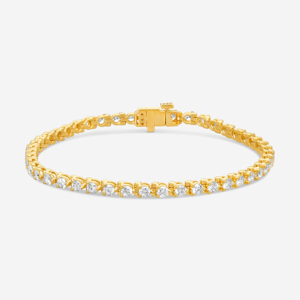 Ina Mar 14K Yellow Gold Martini 3.00ct Tennis Bracelet B1076C-FY-300F - THE SOLIST