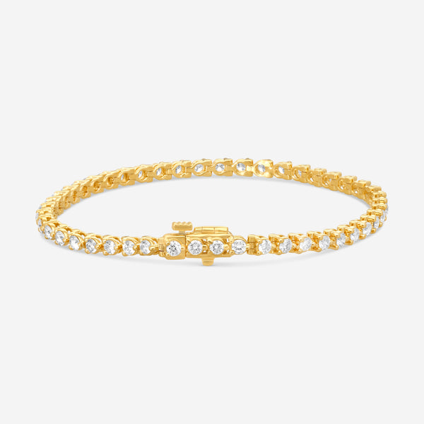 Ina Mar 14K Yellow Gold Martini 3.00ct Tennis Bracelet B1076C-FY-300F - THE SOLIST