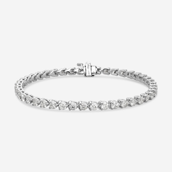 Ina Mar 14K White Gold Martini 5.00ct Tennis Bracelet B1076E-FW-500F - THE SOLIST
