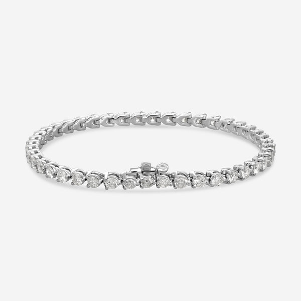 Ina Mar 14K White Gold Martini 5.00ct Tennis Bracelet B1076E-FW-500F - THE SOLIST
