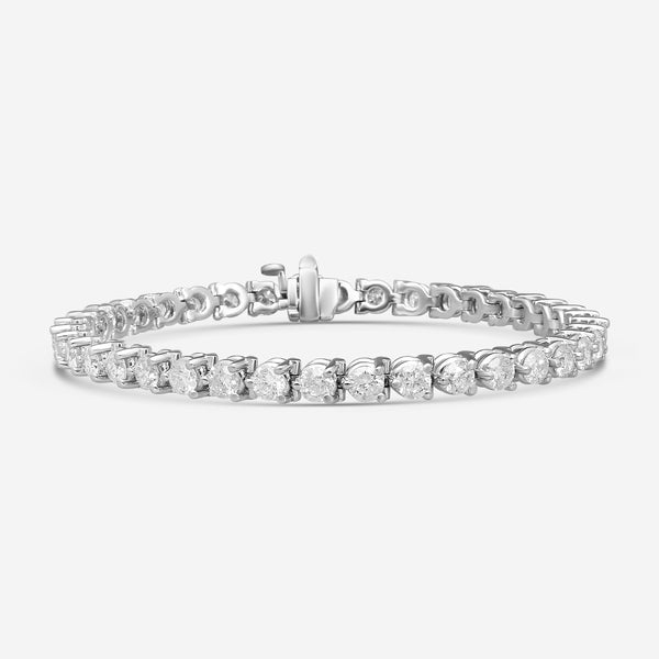 Ina Mar 14K White Gold Martini 8.00ct Tennis Bracelet B1076G-FW-800F - THE SOLIST