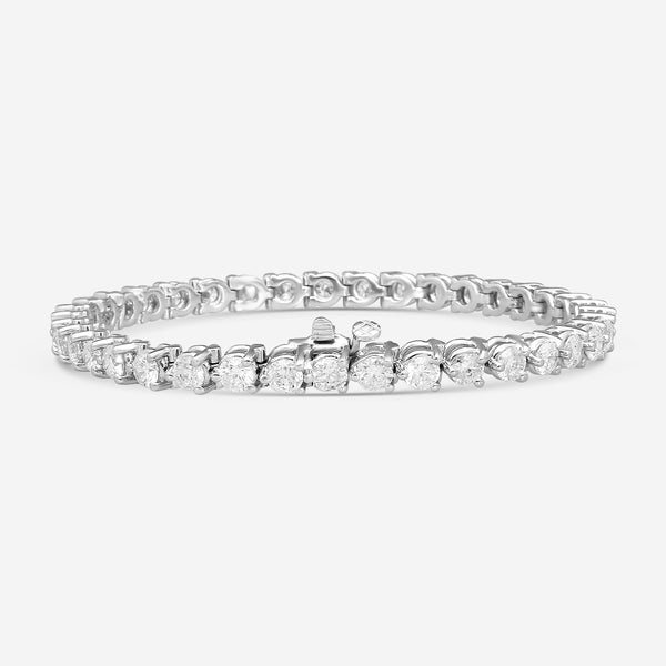 Ina Mar 14K White Gold Martini 8.00ct Tennis Bracelet B1076G-FW-800F - THE SOLIST
