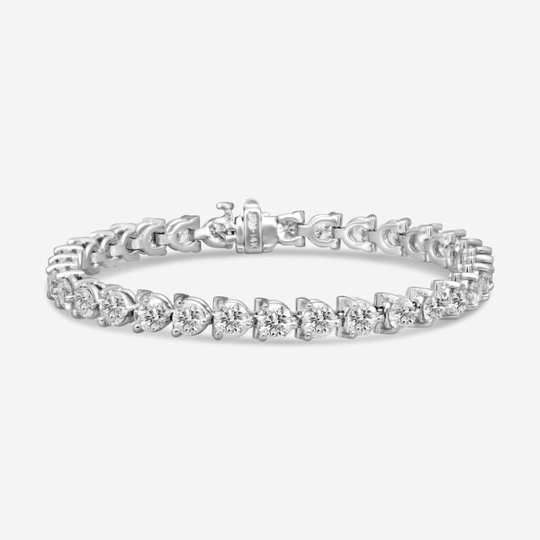 Ina Mar 14K White Gold Martini 10.00ct Tennis Bracelet B1076H-FW-1000F - THE SOLIST