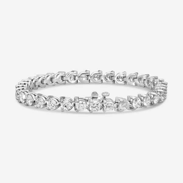 Ina Mar 14K White Gold Martini 10.00ct Tennis Bracelet B1076H-FW-1000F - THE SOLIST