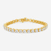 Ina Mar 14K Yellow Gold Martini 10.00ct Tennis Bracelet B1076H-FY-1000F - THE SOLIST