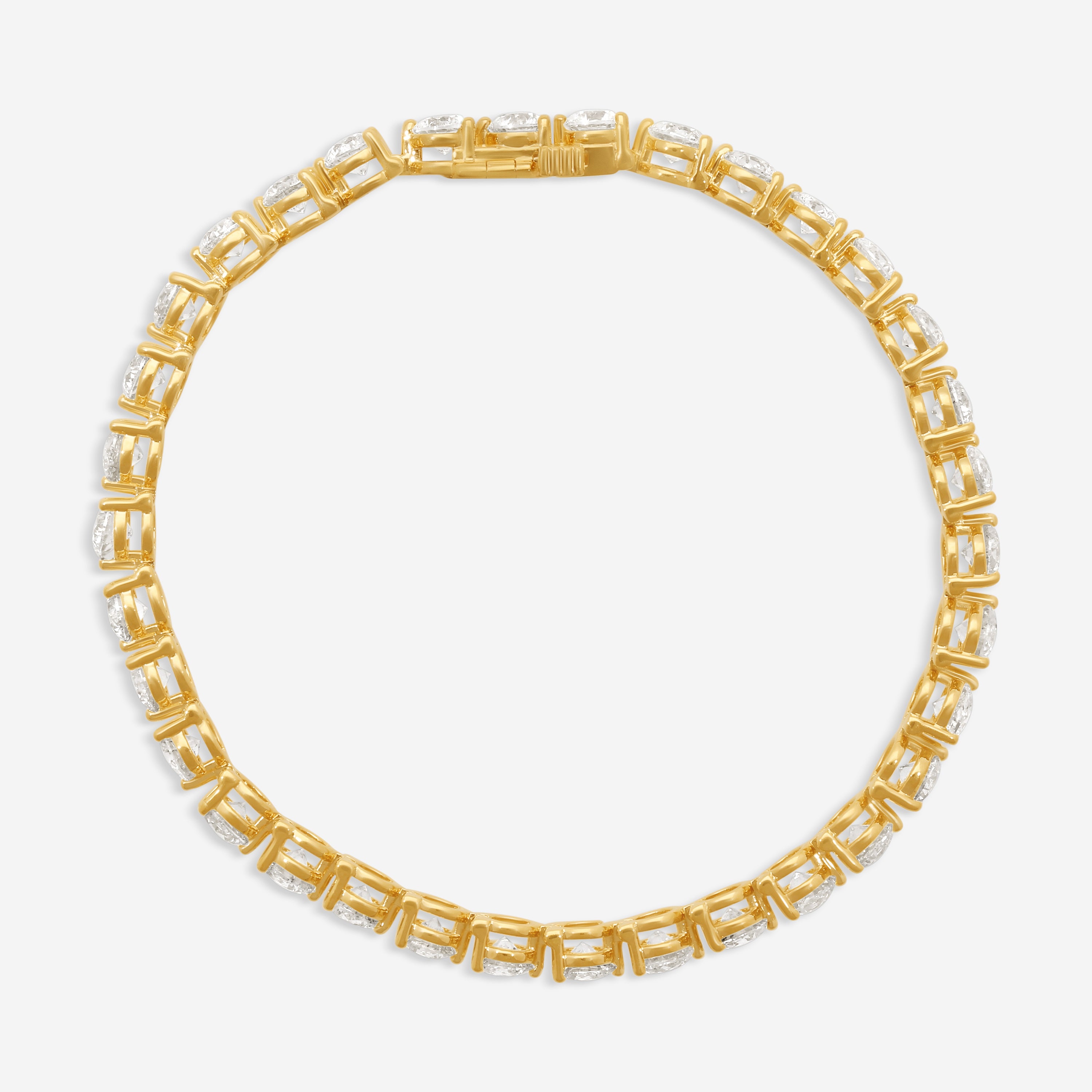 Ina Mar 14K Yellow Gold Martini 10.00ct Tennis Bracelet B1076H-FY-1000F - THE SOLIST
