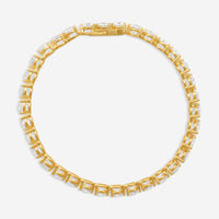 Ina Mar 14K Yellow Gold Martini 10.00ct Tennis Bracelet B1076H-FY-1000F - THE SOLIST